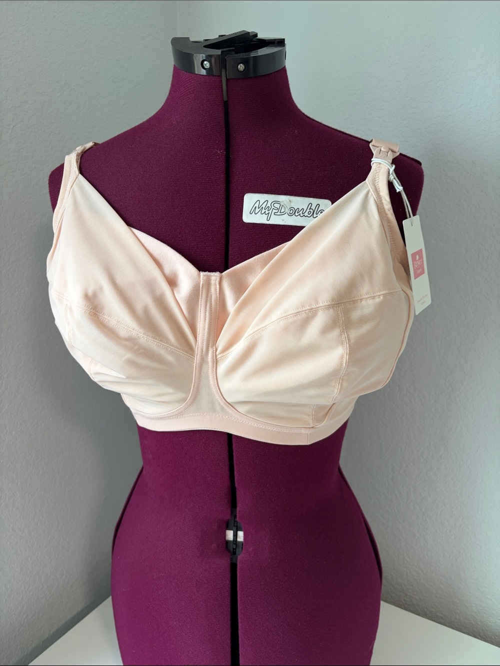 Everyday Comfort Full Coverage Nursing Bra - Blush Pink